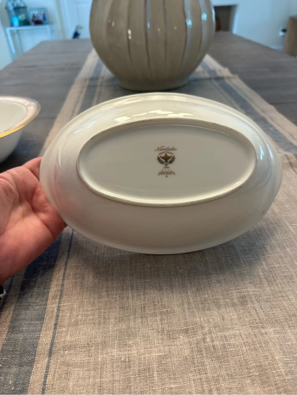 Noritake Pacific Majesty Oval Serving Dish